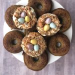 gluten free carrot cake donuts